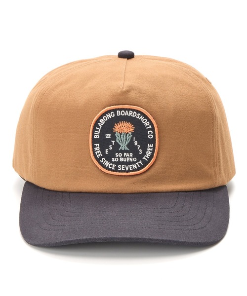 BILLABONG（ビラボン）の「BILLABONG メンズ 24A551511-BREAKDOWN  キャップ 【2025年秋冬モデル】/ビラボンフロントワッペンキャップ（帽子）（キャップ・メンズ・キャメル・FREE）」の5枚目の写真