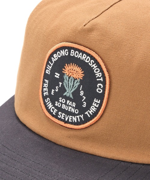 BILLABONG（ビラボン）の「BILLABONG メンズ 24A551511-BREAKDOWN  キャップ 【2025年秋冬モデル】/ビラボンフロントワッペンキャップ（帽子）（キャップ・メンズ・キャメル・FREE）」の9枚目の写真