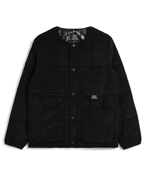 タイオン（TAION）/ワーク クルーネック コーデュロイ×ダウンジャケット / 3カラー [TAION−104BWK−CT TAION(タイオン)】〈ユニセックス〉ワーク クルーネック コーデュロイ