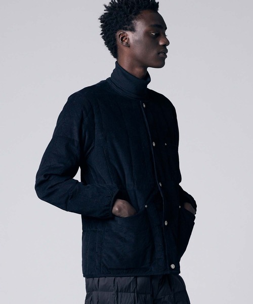 TAION(タイオン)】〈ユニセックス〉ワーク クルーネック コーデュロイ