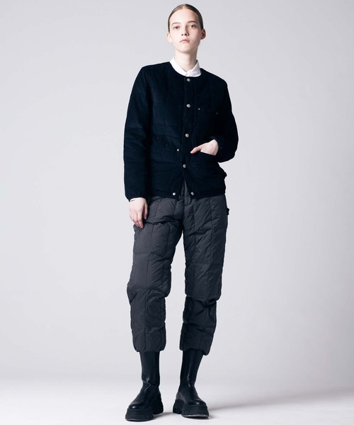 TAION(タイオン)】〈ユニセックス〉ワーク クルーネック コーデュロイ