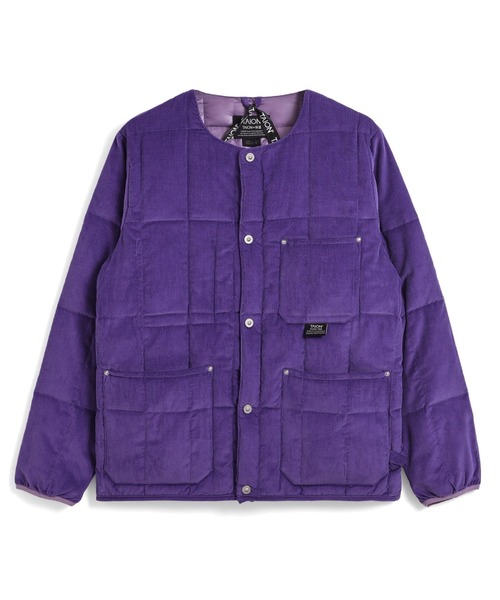 TAION(タイオン)の「【TAION(タイオン)】〈ユニセックス〉ワーク クルーネック コーデュロイ×ダウンジャケット(ダウンジャケット/コート・メンズ・ブラック系4/ブラック/ダークネイビー・M/L/XL/S/2XL)」の16枚目の写真