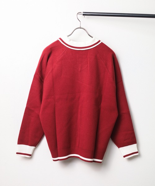 Bling Leads(ブリングリーズ)の「【Bl】【Bling leads】JQDゲームニットスキッパー(Tシャツ/カットソー・メンズ・ブラック/ホワイト/レッド/ネイビー・MEDIUM/LARGE)」の10枚目の写真