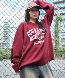 WEGO｜ウィゴーのニット/セーター（レッド/赤色系）通販 - ZOZOTOWN