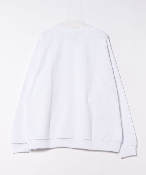 RVCA(ルーカ)の「RVCA/ルーカ BIG RVCA FADE CR スウェット BF042-002(スウェット・メンズ・スミクロ/ブラック×ホワイト/ホワイト×ブラック・M/S/L)」の4枚目の写真