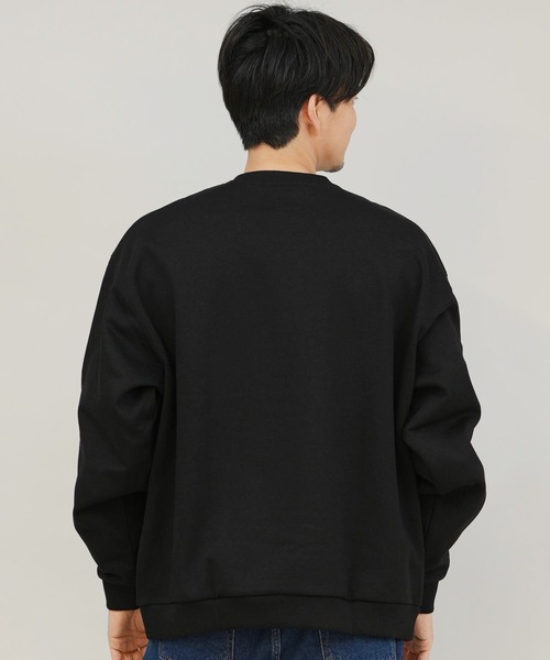 RVCA(ルーカ)の「RVCA/ルーカ BIG RVCA FADE CR スウェット BF042-002(スウェット・メンズ・スミクロ/ブラック×ホワイト/ホワイト×ブラック・M/S/L)」の16枚目の写真