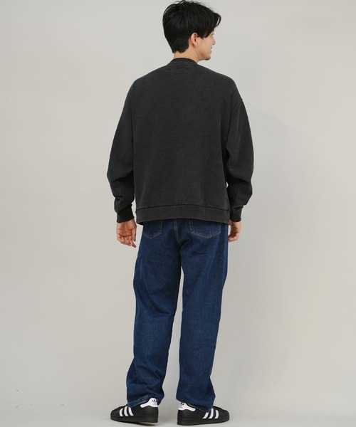 RVCA(ルーカ)の「RVCA/ルーカ BIG RVCA FADE CR スウェット BF042-002(スウェット・メンズ・スミクロ/ブラック×ホワイト/ホワイト×ブラック・M/S/L)」の13枚目の写真