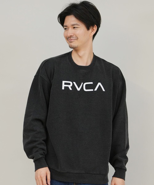 RVCA(ルーカ)の「RVCA/ルーカ BIG RVCA FADE CR スウェット BF042-002(スウェット・メンズ・スミクロ/ブラック×ホワイト/ホワイト×ブラック・M/S/L)」の14枚目の写真