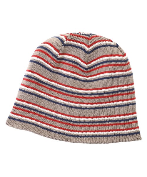 Manhattan Portage（マンハッタンポーテージ）の「Manhattan Portage/マンハッタンポーテージ ビーニー REVERSIBLE KNIT BEANIE MP348（ニットキャップ/ビーニー・メンズ・グレー/ブラック×パープル/ブラウン/ブラック×ホワイト・FREE）」の17枚目の写真