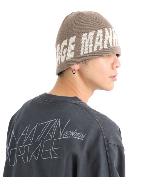 Manhattan Portage/マンハッタンポーテージ ビーニー REVERSIBLE