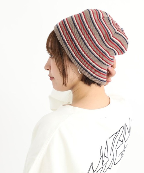 Manhattan Portage/マンハッタンポーテージ ビーニー REVERSIBLE KNIT