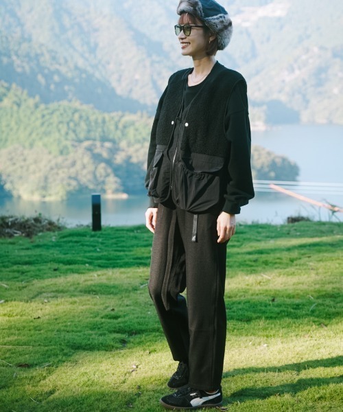 Gramicci（グラミチ）の「[GRAMICCI/グラミチ] 別注 ウールライク エブリデイパンツ（その他パンツ・メンズ・ブラック/チャコールグレー/ブラウン・S/M/L/XL）」の2枚目の写真