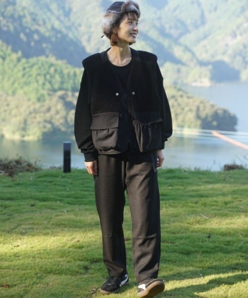 Gramicci（グラミチ）の「[GRAMICCI/グラミチ] 別注 ウールライク エブリデイパンツ（その他パンツ・メンズ・ブラック/チャコールグレー/ブラウン・S/M/L/XL）」の17枚目の写真