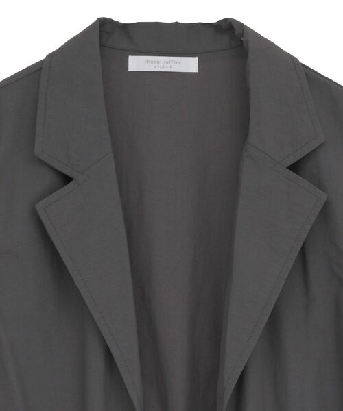 Green　Parks（グリーンパークス）の「ウエストドロストナイロンベスト（ベスト・レディース・カーキ/チャコールグレー・FREE）」の15枚目の写真