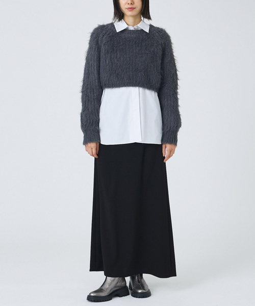 Au BANNISTER（オゥバニスター）の「軽量タンクソール フロントジップブーツ（ブーツ・レディース・ブラック/シルバー/キャメル・35/36/37/38/39）」の13枚目の写真