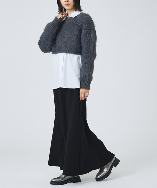 Au BANNISTER（オゥバニスター）の「軽量タンクソール フロントジップブーツ（ブーツ・レディース・ブラック/シルバー/キャメル・35/36/37/38/39）」の14枚目の写真