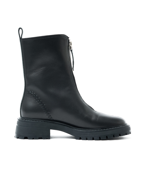 Au BANNISTER（オゥバニスター）の「軽量タンクソール フロントジップブーツ（ブーツ・レディース・ブラック/シルバー/キャメル・35/36/37/38/39）」の21枚目の写真