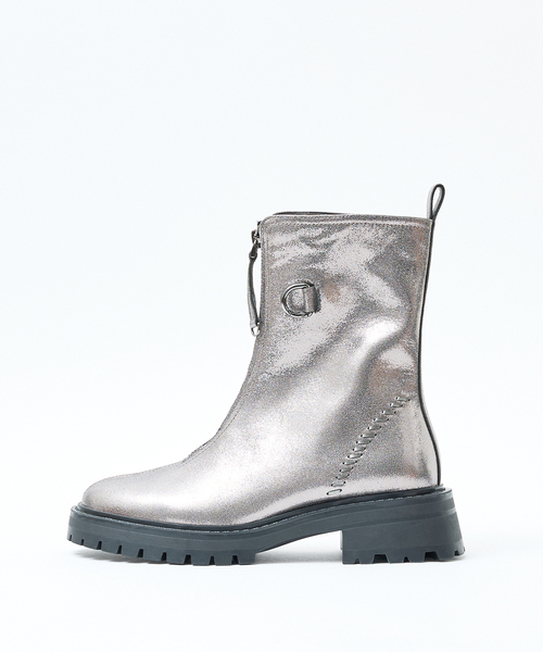 Au BANNISTER（オゥバニスター）の「軽量タンクソール フロントジップブーツ（ブーツ・レディース・ブラック/シルバー/キャメル・35/36/37/38/39）」の9枚目の写真