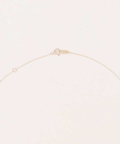 TAKE-UP（テイクアップ）の「K10 サファイヤ オーバルネックレス ( YG)（ネックレス・レディース・イエローゴールド・FREE）」の6枚目の写真