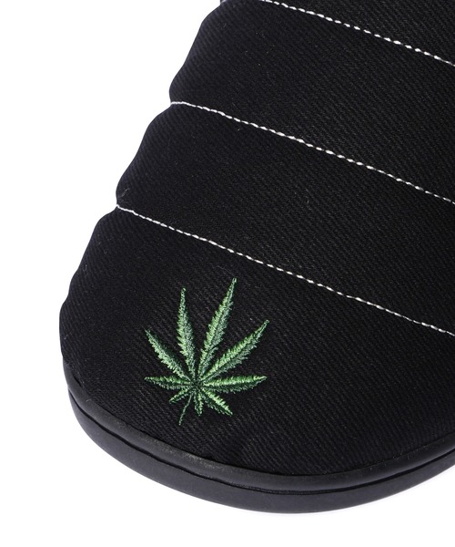 MANASTASH(マナスタッシュ)の「MANASTASH/マナスタッシュ/SUBU x MANASTASH HEMP EMB SANDAL(スリッポン・メンズ・ブラック/ナチュラル・3/2/1/0)」の7枚目の写真