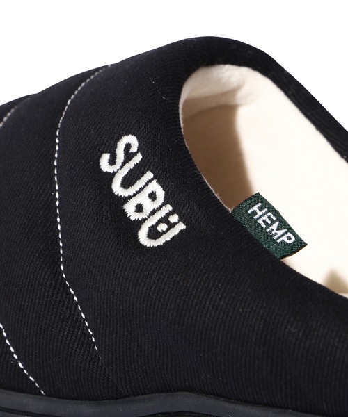 MANASTASH(マナスタッシュ)の「MANASTASH/マナスタッシュ/SUBU x MANASTASH HEMP EMB SANDAL(スリッポン・メンズ・ブラック/ナチュラル・3/2/1/0)」の8枚目の写真