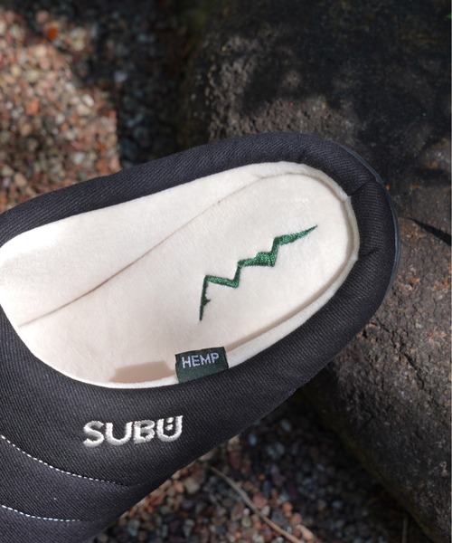MANASTASH(マナスタッシュ)の「MANASTASH/マナスタッシュ/SUBU x MANASTASH HEMP EMB SANDAL(スリッポン・メンズ・ブラック/ナチュラル・3/2/1/0)」の14枚目の写真