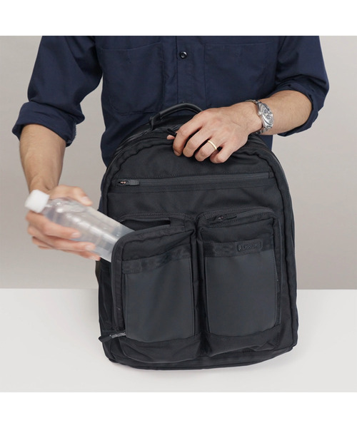 CHROME（クローム）の「［ CHROME / クローム ］AXCEL DAYPACK MD BK_BLACK / アクセル デイパック ミディアム ブラック 耐水 26L バックパック ビジネスバッグ 完全防水ポケット 15インチPC収納（バックパック/リュック・メンズ・ブラック・FREE）」の18枚目の写真