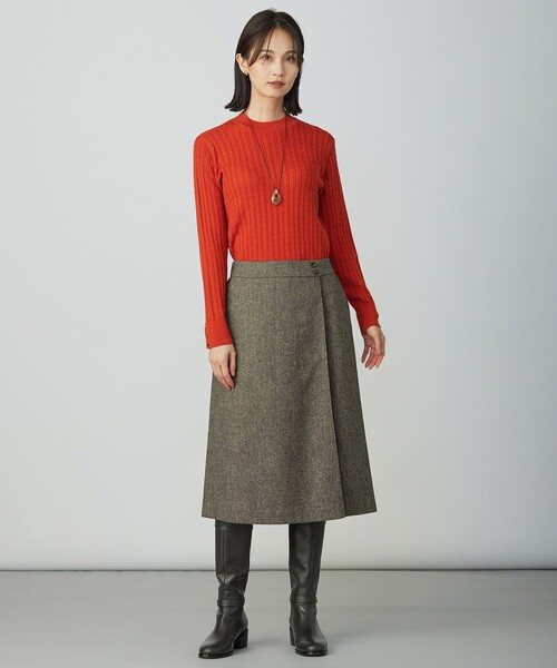 セール】ラメツイード スカート（スカート）｜J.PRESS（ジェイプレス