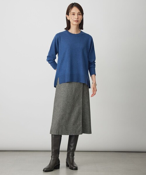 J.PRESS(ジェイプレス)の「ラメツイード スカート(スカート・レディース・ベージュ系/ブラウン系/グレー系・T17/T15/T13)」の18枚目の写真