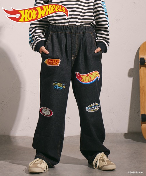 PAIRMANON STREET(ペアマノンストリート)の「【Hot Wheels】デニム パンツ【PAIRMANON STREET】(デニムパンツ・キッズ・ブラック/インディゴブルー・160/150/140/130/120/110/100)」の2枚目の写真