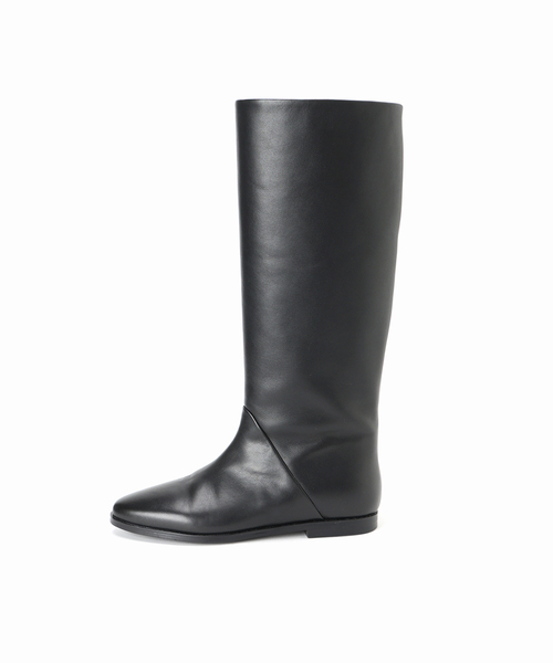 スローブイエナ　ロングブーツ　ブラック　24 ルーズブーツ スローブイエナ ロングブーツ ブラック 24 ルーズブーツ SLOBE IENA