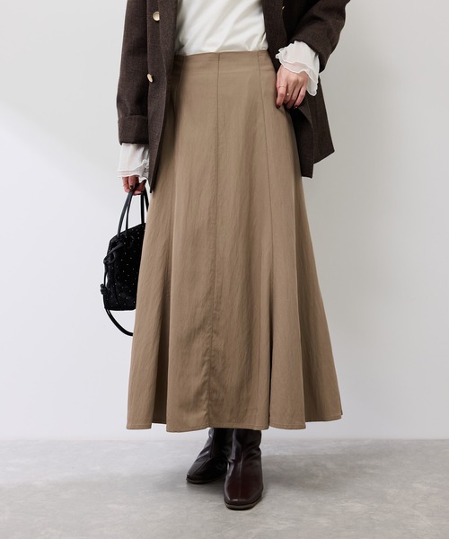 ROPE' PICNIC（ロペピクニック）の「フィブリルマーメイドフレアスカート（スカート・レディース・ワイン/ベージュ/チャコールグレー・S/M）」の20枚目の写真