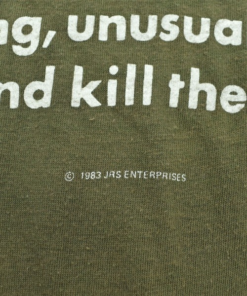 LABORATORY R(ラボラトリーアール)の「【USED】80’s SCREEN STARS “ARMY” ミリタリー Tシャツ USA製(Tシャツ/カットソー・メンズ・グリーン・X-LARGE)」の3枚目の写真