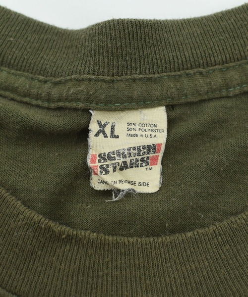LABORATORY R(ラボラトリーアール)の「【USED】80’s SCREEN STARS “ARMY” ミリタリー Tシャツ USA製(Tシャツ/カットソー・メンズ・グリーン・X-LARGE)」の4枚目の写真