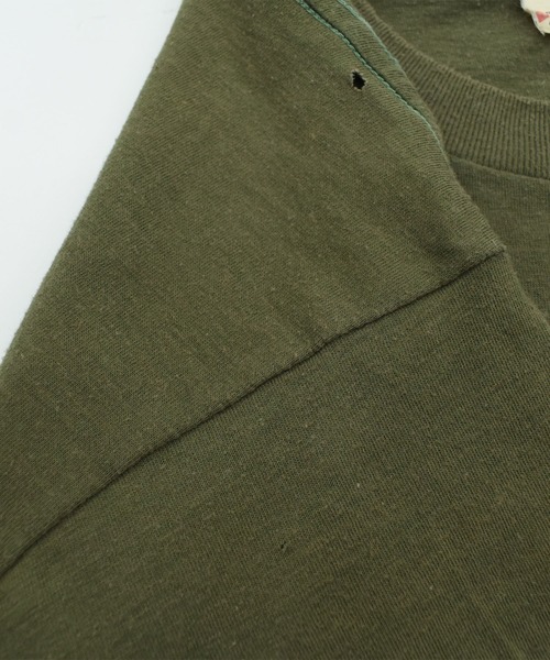 LABORATORY R(ラボラトリーアール)の「【USED】80’s SCREEN STARS “ARMY” ミリタリー Tシャツ USA製(Tシャツ/カットソー・メンズ・グリーン・X-LARGE)」の6枚目の写真