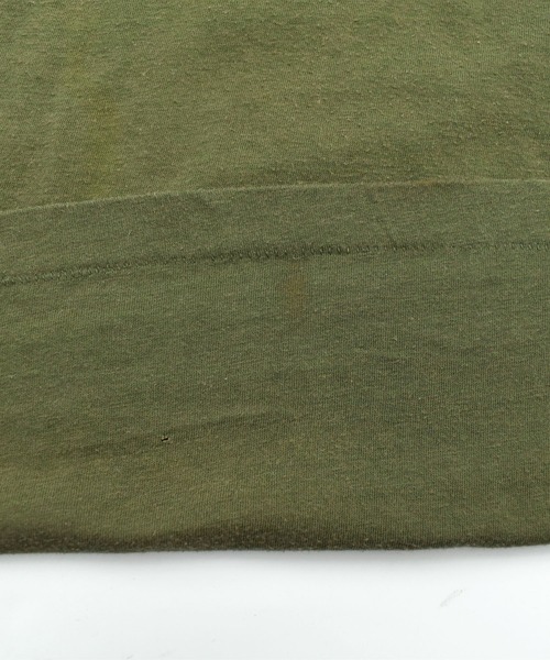 LABORATORY R(ラボラトリーアール)の「【USED】80’s SCREEN STARS “ARMY” ミリタリー Tシャツ USA製(Tシャツ/カットソー・メンズ・グリーン・X-LARGE)」の9枚目の写真