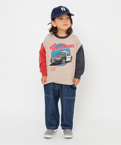 BREEZE（ブリーズ）の「【ジュニア対応】サイドポケットベイカーパンツ（その他パンツ・キッズ・キナリ/ネイビー/その他10・110/100/90/80/140/120/130）」の13枚目の写真