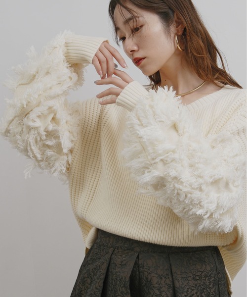 Theory luxe 19SS フリンジニット KNIT WEAR LIBRARY | Theory luxe[セオリーリュクス]公式通販サイト