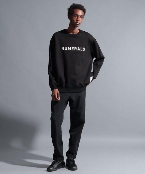 NUMERALS（ヌメラルズ）の「[NUMERALS]ヘビー裏毛スウェット（スウェット・メンズ・カーキ/オフホワイト/ブラック・MEDIUM/LARGE）」の6枚目の写真