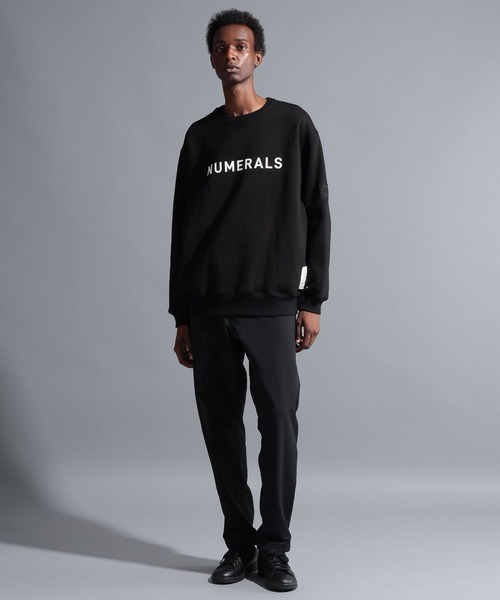 NUMERALS（ヌメラルズ）の「[NUMERALS]ヘビー裏毛スウェット（スウェット・メンズ・カーキ/オフホワイト/ブラック・MEDIUM/LARGE）」の7枚目の写真