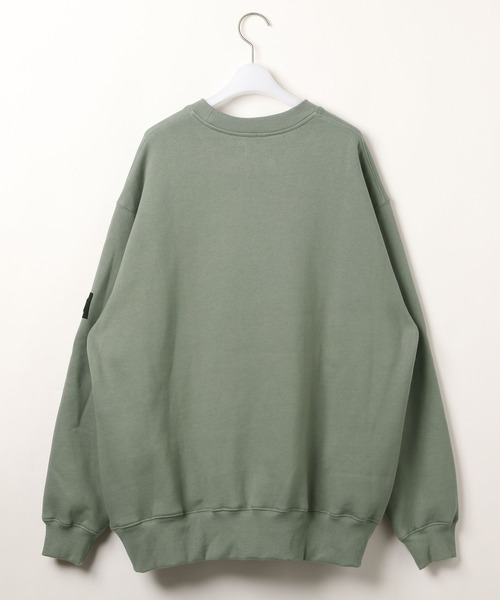 NUMERALS（ヌメラルズ）の「[NUMERALS]ヘビー裏毛スウェット（スウェット・メンズ・カーキ/オフホワイト/ブラック・MEDIUM/LARGE）」の10枚目の写真