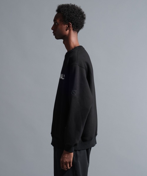 NUMERALS（ヌメラルズ）の「[NUMERALS]ヘビー裏毛スウェット（スウェット・メンズ・カーキ/オフホワイト/ブラック・MEDIUM/LARGE）」の12枚目の写真