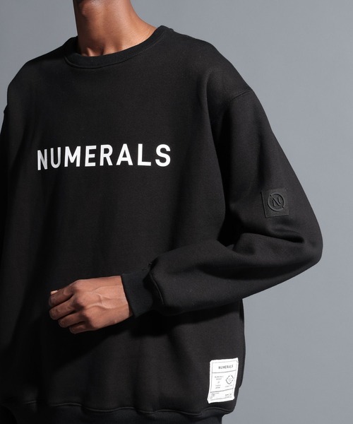 NUMERALS（ヌメラルズ）の「[NUMERALS]ヘビー裏毛スウェット（スウェット・メンズ・カーキ/オフホワイト/ブラック・MEDIUM/LARGE）」の15枚目の写真