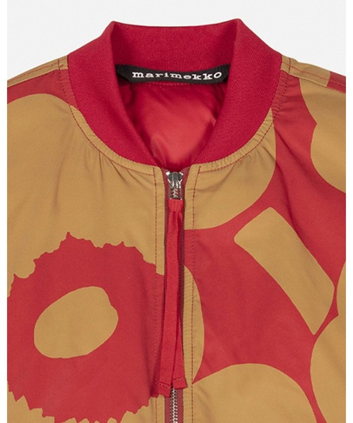 marimekko（マリメッコ）の「【一部店舗・オンラインストア限定】Blossa Unikko / padded coat（ダウンジャケット/コート・レディース・レッド・X-SMALL/MEDIUM）」の7枚目の写真