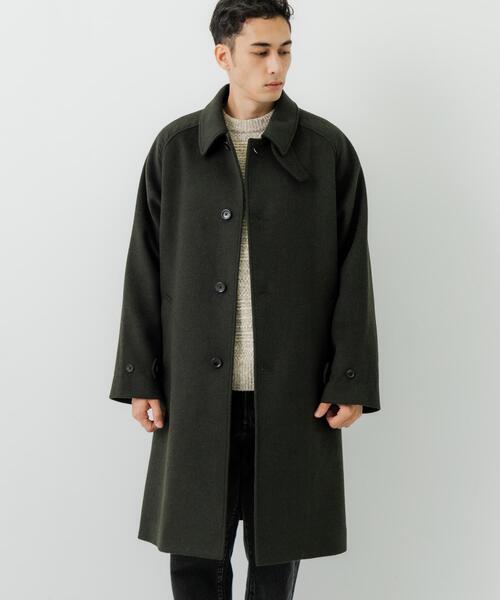 【美品】Wool/Check bal collar short コート WOOL BAL COLLAR COAT（ステンカラーコート）｜URBAN RESEARCH