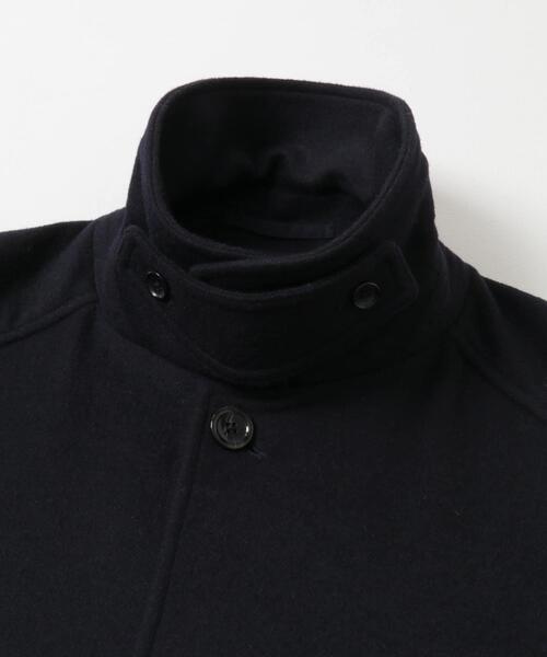 URBAN RESEARCH(アーバンリサーチ)の「WOOL BAL COLLAR COAT(ステンカラーコート・メンズ・カーキ/ブラウン/ネイビー/チェック・SMALL/MEDIUM/LARGE)」の13枚目の写真