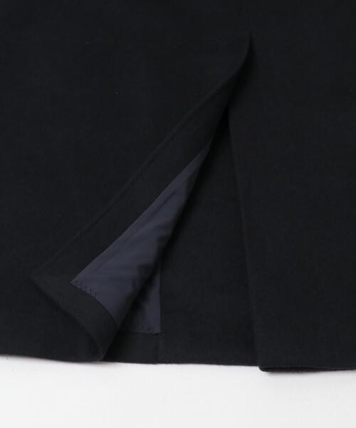 URBAN RESEARCH(アーバンリサーチ)の「WOOL BAL COLLAR COAT(ステンカラーコート・メンズ・カーキ/ブラウン/ネイビー/チェック・SMALL/MEDIUM/LARGE)」の17枚目の写真