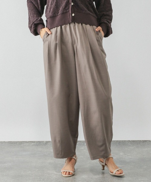 セール】イージーケアコクーンワイドパンツ/591294（その他パンツ