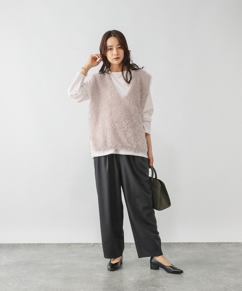 セール】イージーケアコクーンワイドパンツ/591294（その他パンツ