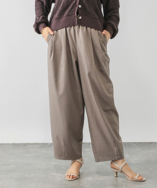 セール】イージーケアコクーンワイドパンツ/591294（その他パンツ